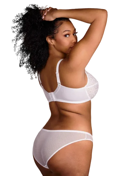 SCULPTD Bra: Full Coverage Lace Minimizer Bra